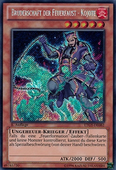 MP14-DE054 Bruderschaft der Feuerfaust - Kojote (SECRET RARE) 1. Auflage