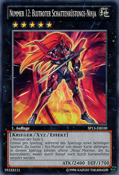 ORCS-EN042 Number 12: Crimson Shadow Armor Ninja (ULTRA RARE)