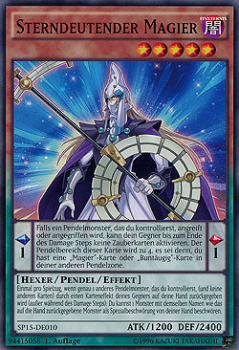 PEVO-DE011 Sterndeutender Magier (SUPER RARE) 1. Auflage