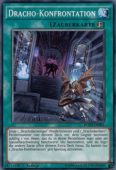 PGL3-DE090 Dracho-Konfrontation (GOLD RARE) 1. Auflage