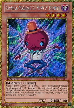 PGLD-DE011 Gimmick-Marionette Humpty Dumpty (SECRET GOLD RARE)