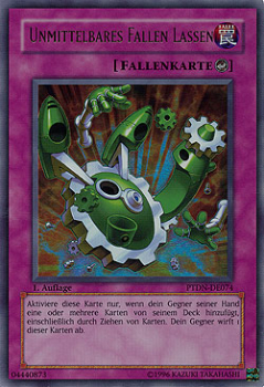 PTDN-DE074 Unmittelbares Fallen Lassen (ULTIMATE RARE) 1. Auflage