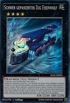 RATE-DE050 Schwer gepanzerter Zug Eisenwolf (SUPER RARE)