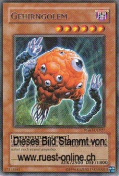 RGBT-DE027 Gehirngolem (RARE) 1. Auflage