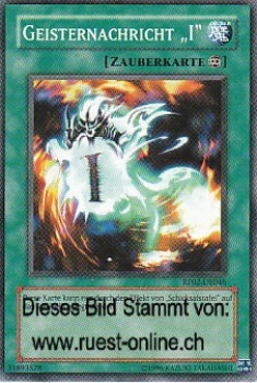 RP02-DE046 Geisternachricht "I"