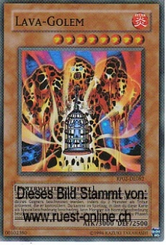 RP02-DE082 Lava-Golem (SUPER RARE)
