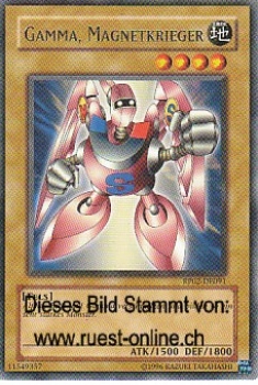 RP02-DE091 Gamma, Magnetkrieger (RARE)
