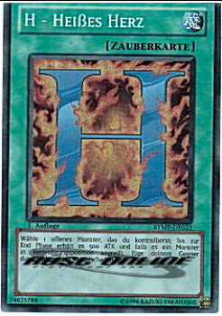 RYMP-DE023 H - Heißes Herz (SECRET RARE) 1. Auflage
