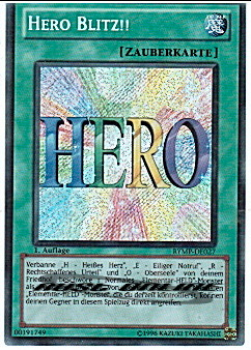 RYMP-DE027 HERO Blitz!! (SECRET RARE) 1. Auflage