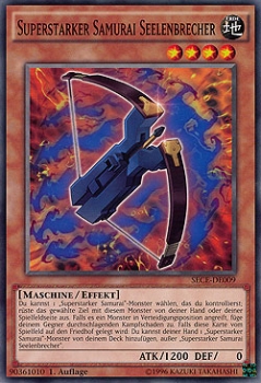 SECE-DE009 Superstarker Samurai Seelenbrecher 1. Auflage