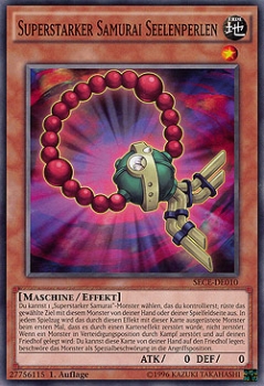 SECE-DE010 Superstarker Samurai Seelenperlen