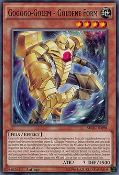 SECE-DE090 Gogogo-Golem - Goldene Form