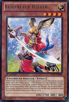 SHSP-DE099 Lebhafter Ritter (RARE) 1. Auflage