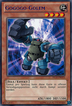 SP13-DE003 Gogogo-Golem 1. Auflage