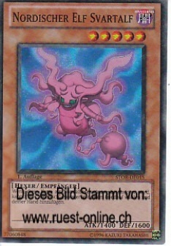 STOR-DE015 Nordischer Elf Svartalf (SUPER RARE) 1. Auflage