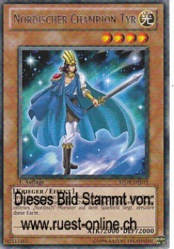 STOR-DE019 Nordischer Champion Tyr (RARE) 1. Auflage