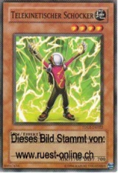 TDGS-DE022 Telekinetischer Schocker 1. Auflage