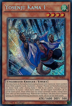 THSF-DE003 Yosenju Kama 1 (SECRET RARE) 1. Auflage