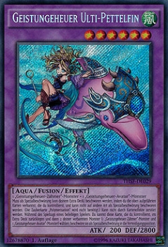 THSF-DE029 Geistungeheuer Ulti-Pettelfin (SECRET RARE) 1. Auflage