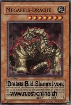 TLM-DE015 Megafels-Drache (SUPER RARE) 1. Auflage