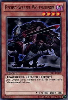 YS16-DE018 Pechschwarzer Wolfskrieger