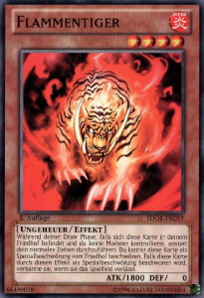 SDOK-DE019 Flammentiger