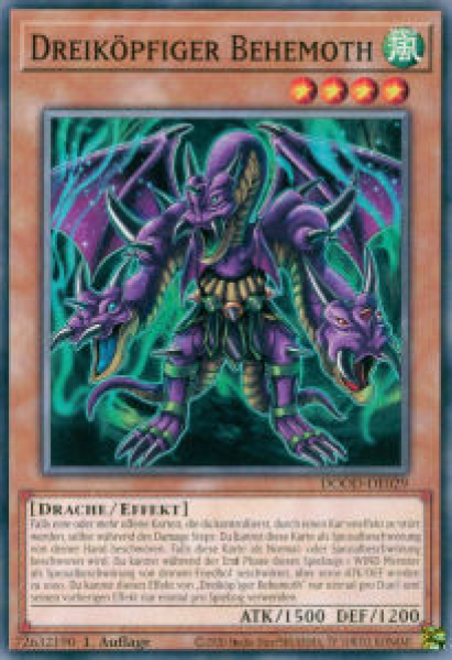 DOOD-DE029 Dreiköpfiger Behemoth