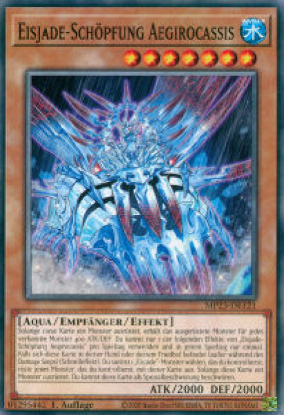 MP23-DE121 Eisjade-Schöpfung Aegirocassis