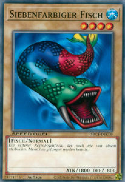 SBC1-DEC09 Siebenfarbiger Fisch