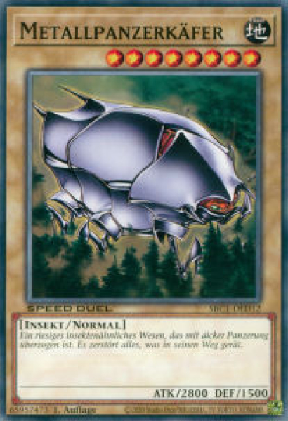 SBC1-DED12 Metallpanzerkäfer