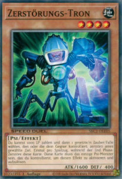 SBC1-DEE05 Zerstörungs-Tron