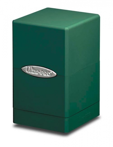 Satin Tower Deck Box - Green