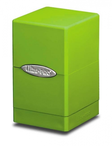 Satin Tower Deck Box - Lime Green