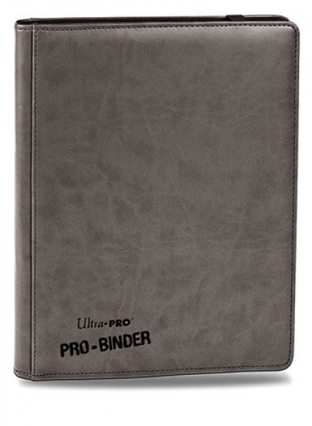 Premium Pro-Binder 9-Pocket - Bright Grey