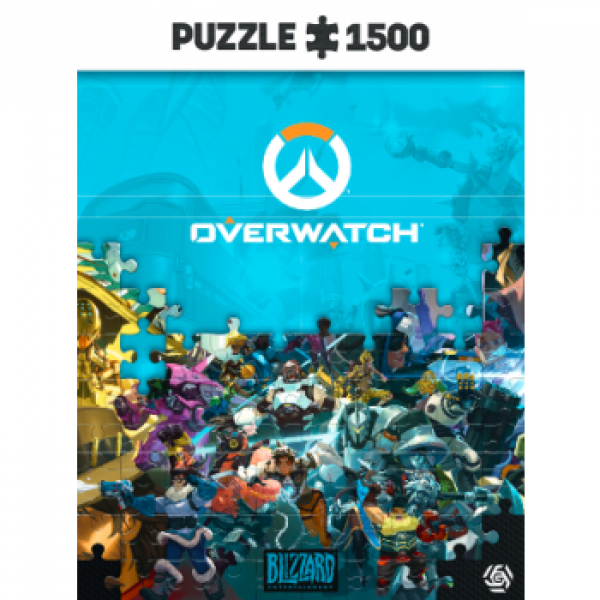 Overwatch Heroes Collage Puzzle 1500