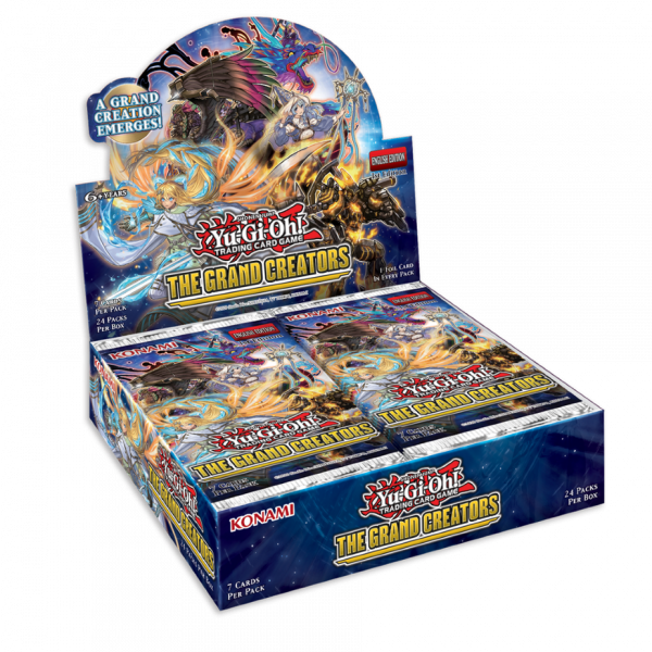 YU-GI-OH ! THE GRAND CREATORS BOOSTER Display (DE)