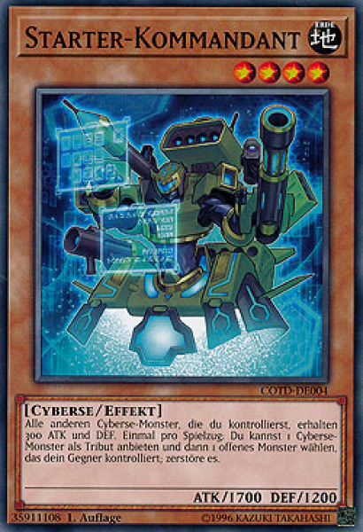 COTD-DE004 Starter-Kommandant