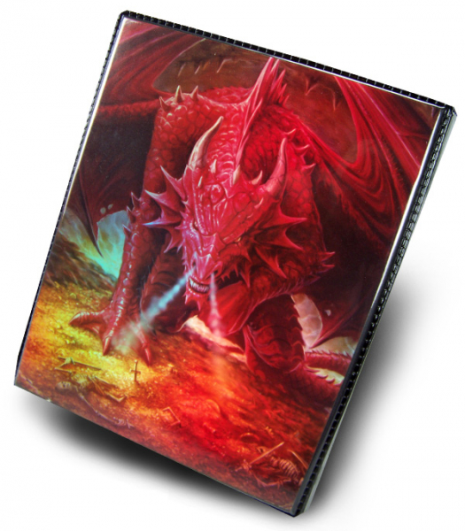 Red Dragon 4-Pocket Portfolio