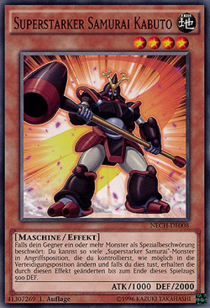 NECH-DE008 Superstarker Samurai Kabuto