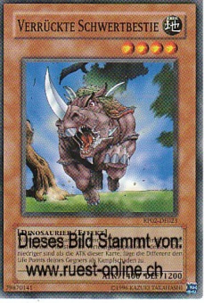 RP02-DE023 Verrückte Schwertbestie