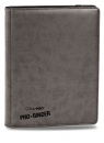 Premium Pro-Binder 9-Pocket - Bright Grey